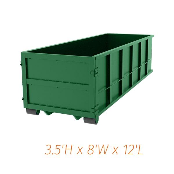 10 yard dumpsters are a popular choice for residential projects including minor home renovation and yard waste disposal